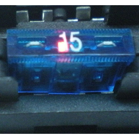 2 fusibles mini lumineux 7.5A