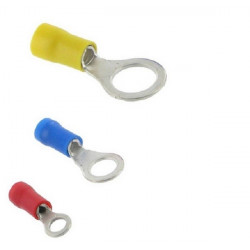  20 cosses pré-isolées à oeillet M8 fil 4 à 6 mm²
