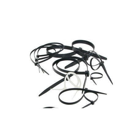 100 colliers 3.5 x 280mm noir