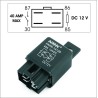 mini relais 40A à cran de sureté 