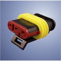 5 fiches E-C 3 voies femelle