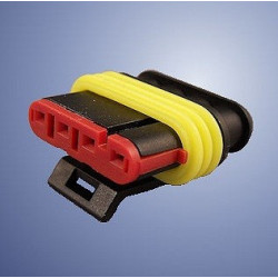20 fiches E-D 4 voies femelle