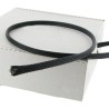 gaine extensible tressée noir 2.5 à 6mm X 10m