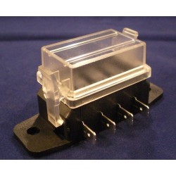 boîte à fusibles mini - connection de côté - 4 voies